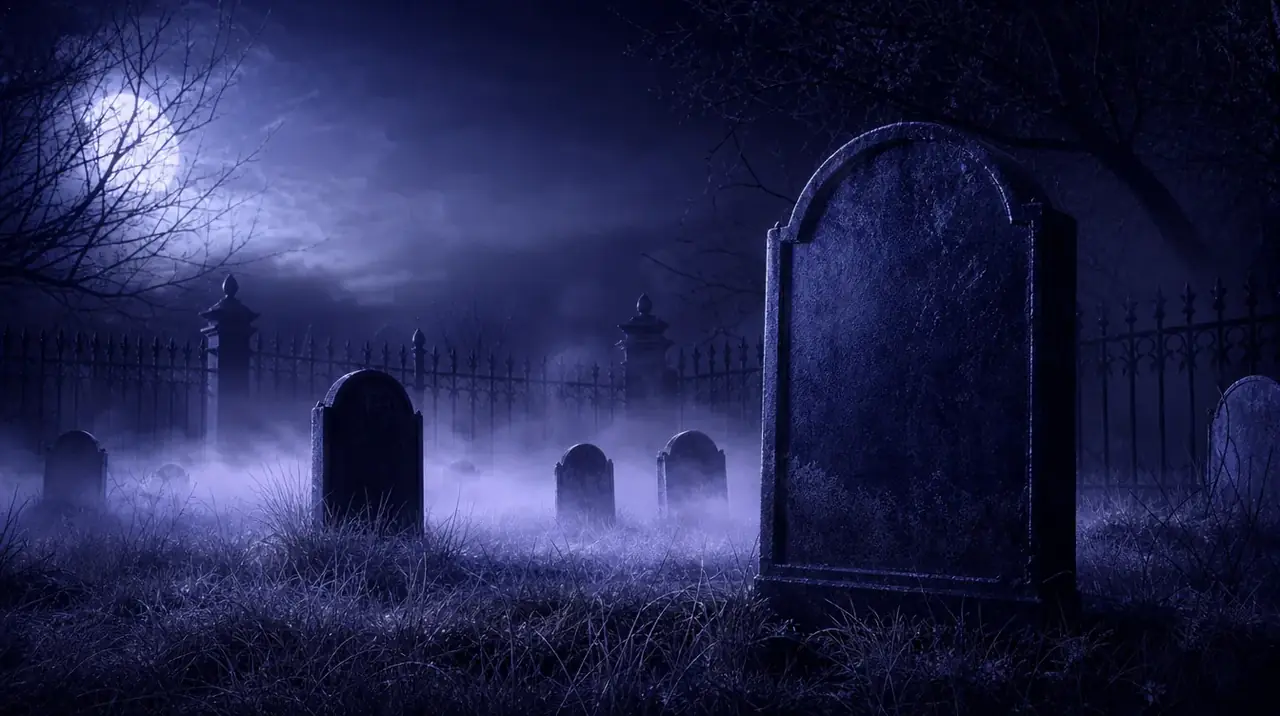 The Graveyard. The plot that reads at 20 mph