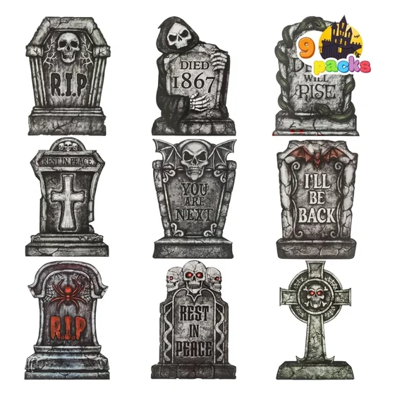 Ashgrave Headstone, 9 pack, closer in