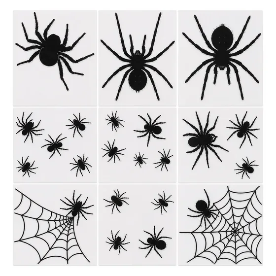 Ashgrave Spider Window Silhouettes, closer in