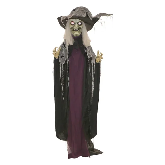 Ashgrave Witch Animatronic, closer in
