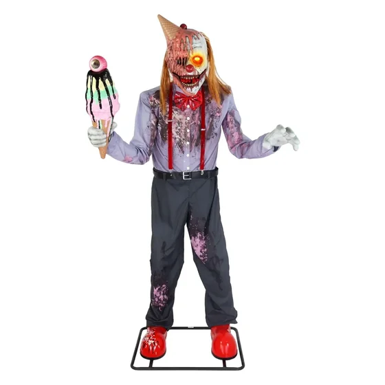 Ghostface Animatronic, closer in