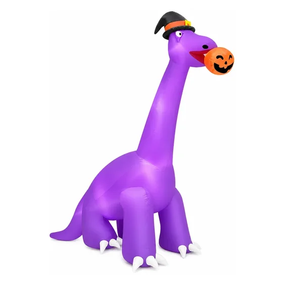 Mourncrest 16 ft Dinosaur Inflatable, closer in