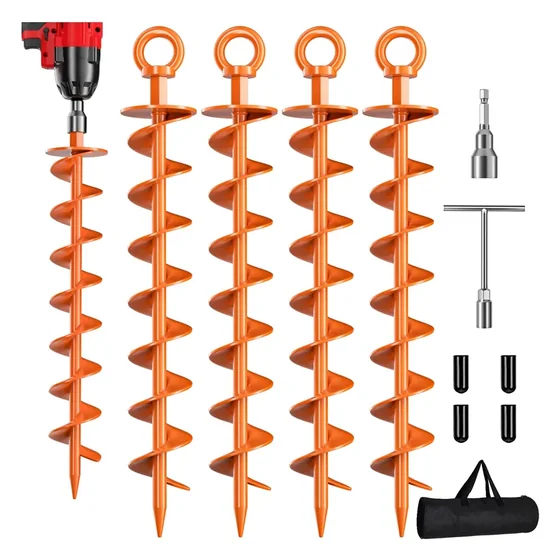 Stormset Anchor Kit, 4 pack, closer in
